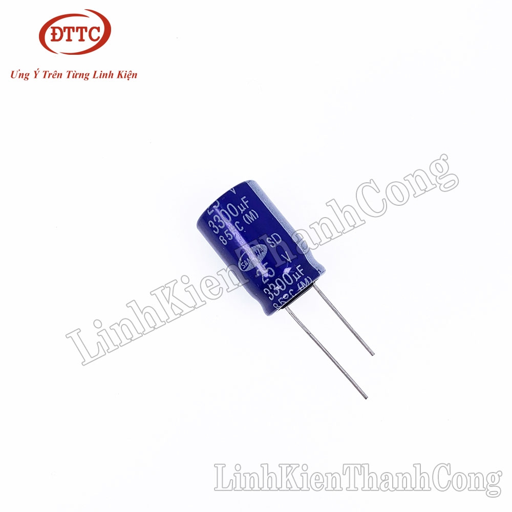 Tụ Hóa SAMWHA 3300uF 25V 16x25mm