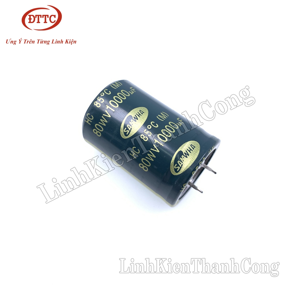 Tụ Hóa SAMWHA 10000uF 80V (35x50mm)