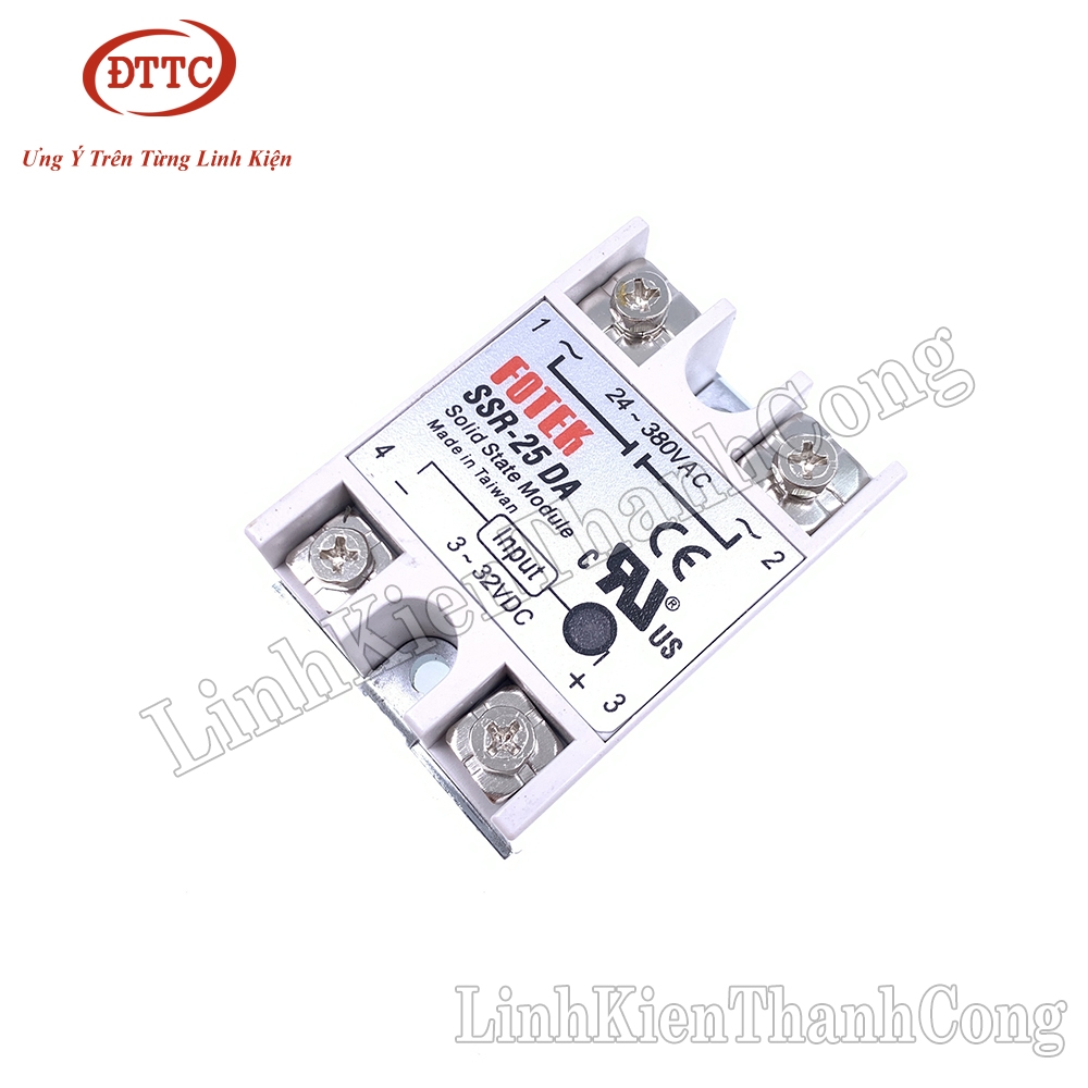 Relay Solid Relay Bán Dẫn SSR 25DA FOTEK