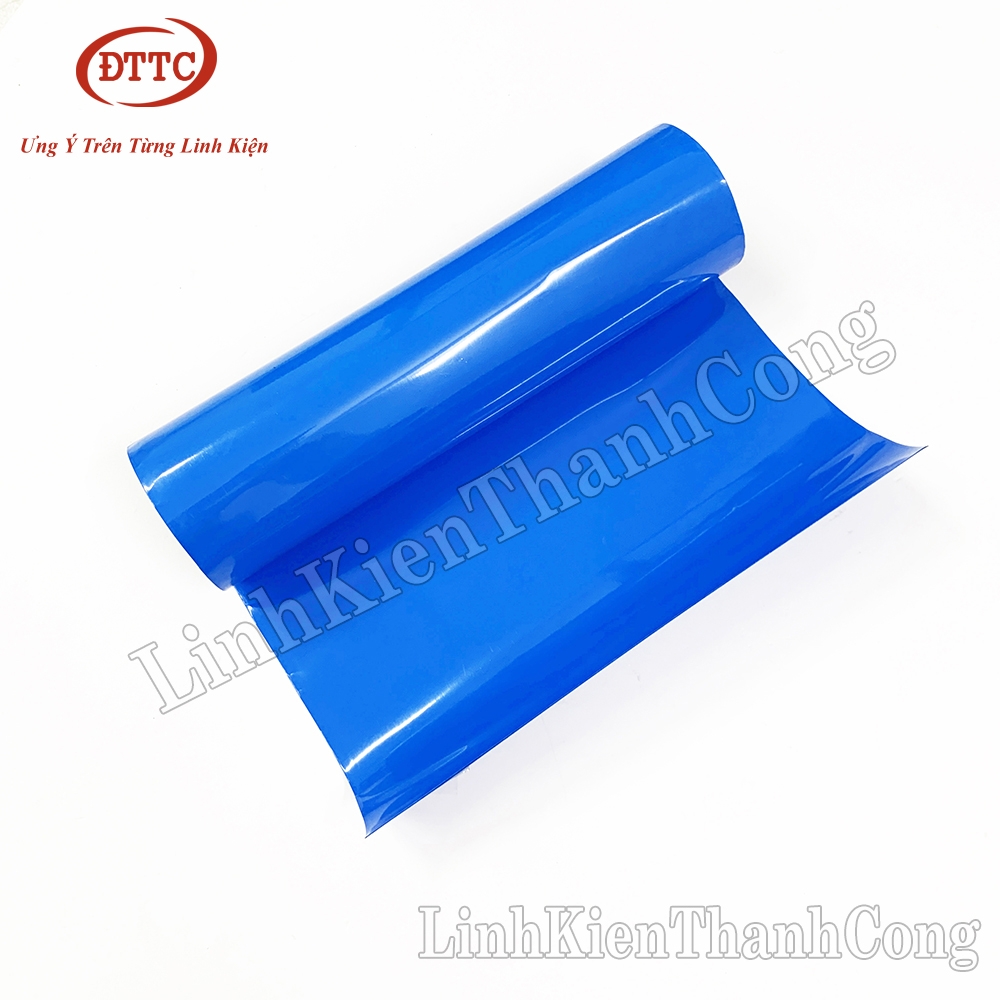 Màng Co Nhiệt PVC Cách Điện Bọc Cell Pin 280mm (1 Mét)