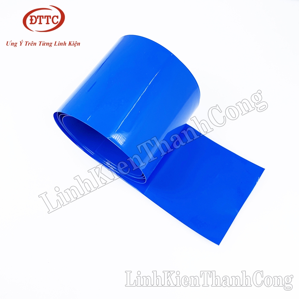 Màng Co Nhiệt PVC Cách Điện Bọc Cell Pin 70mm (1 Mét)