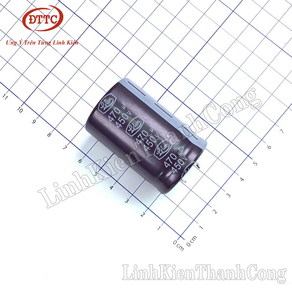 Tụ Hóa LELON 470uF 450V (30x45mm)