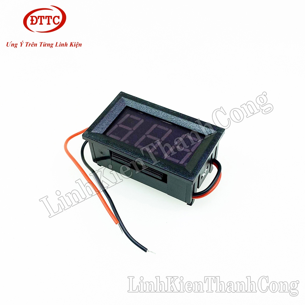 Module Đo Điện Áp 5-120VDC 0.56inch 2 Dây Chữ Màu Đỏ