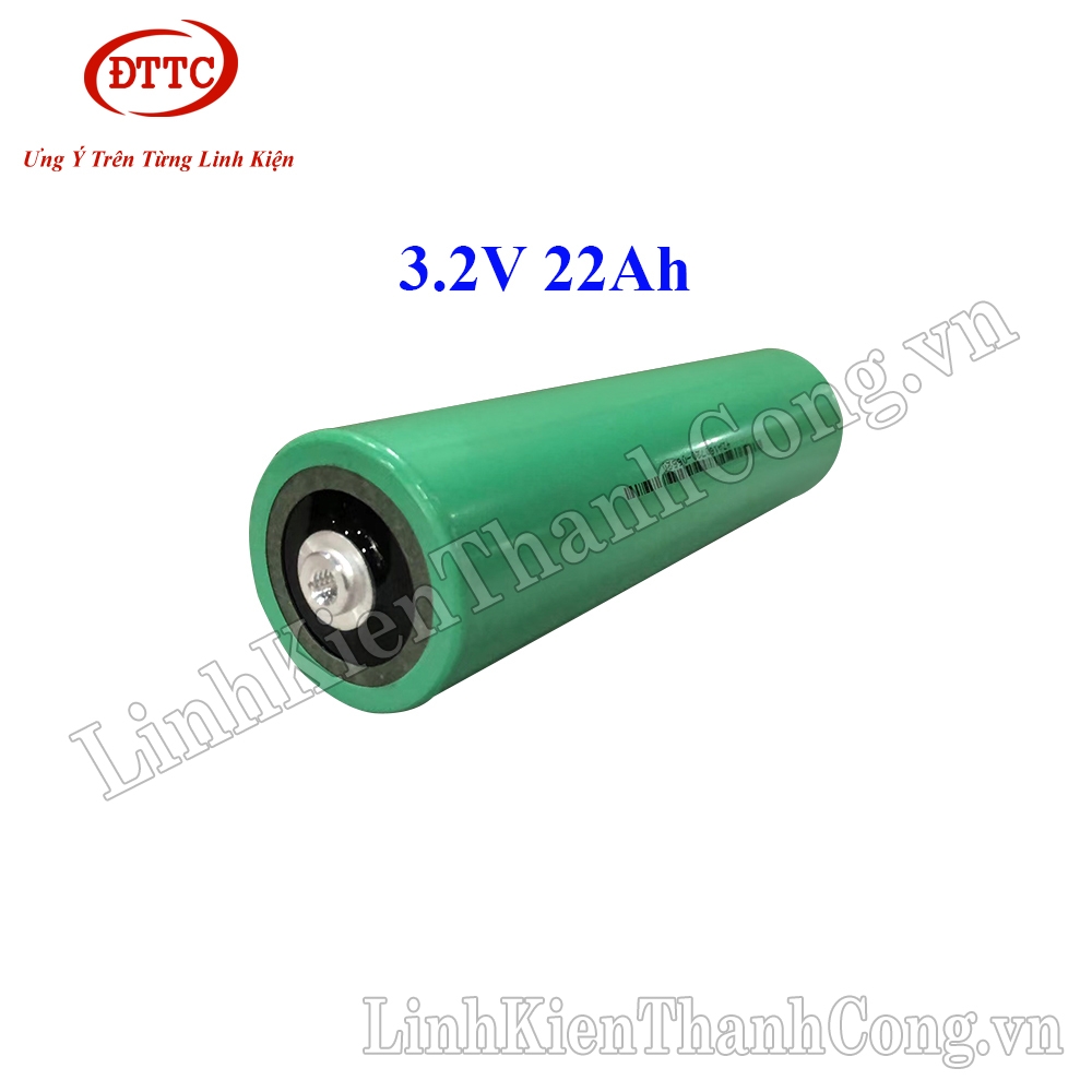 Pin Sắt LiFePO4 Gushen 46160 3.2V 22Ah Xả 5C Hàng Mới (Tặng Kèm Phụ Kiện)