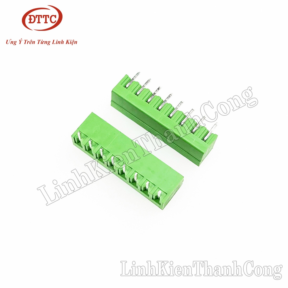 Cầu Đấu Terminal Cong 15EDG 3.81mm 8P (Đực + Cái)