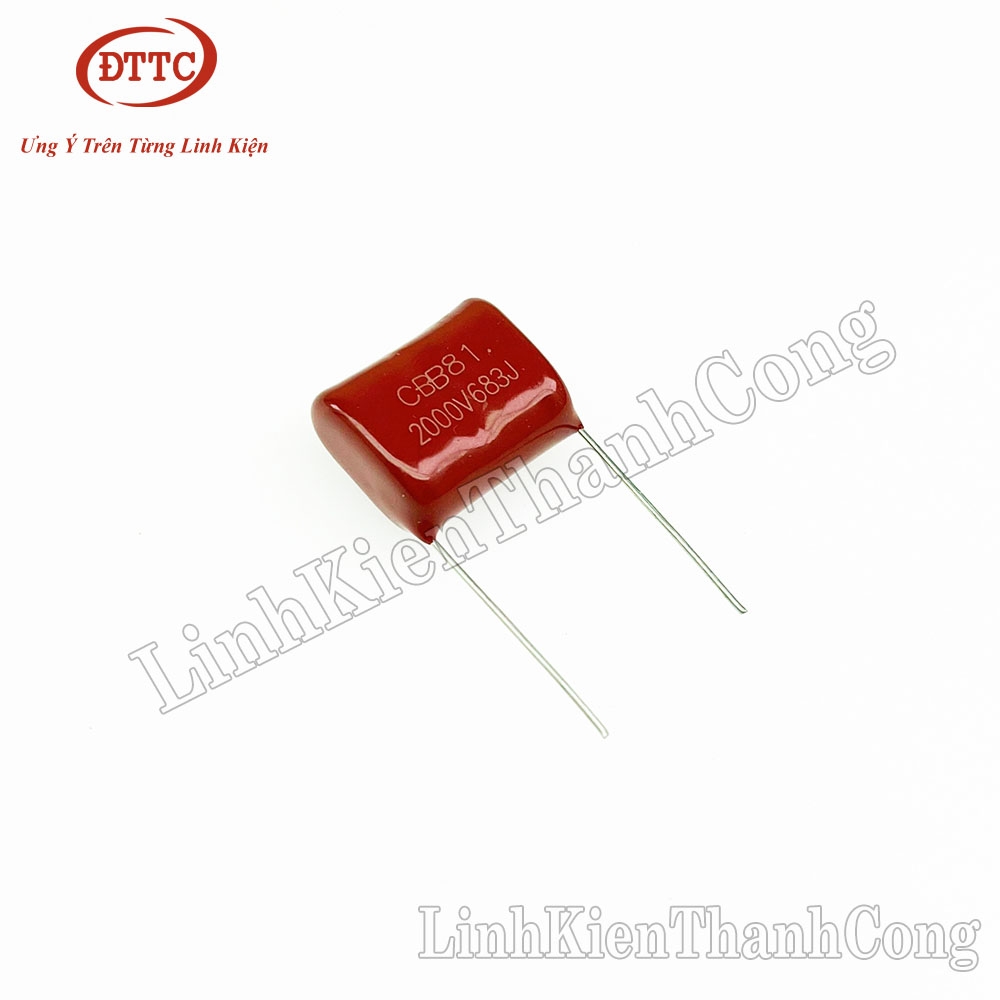 Tụ CBB81 68nF 2KV 683J 2000V 20mm