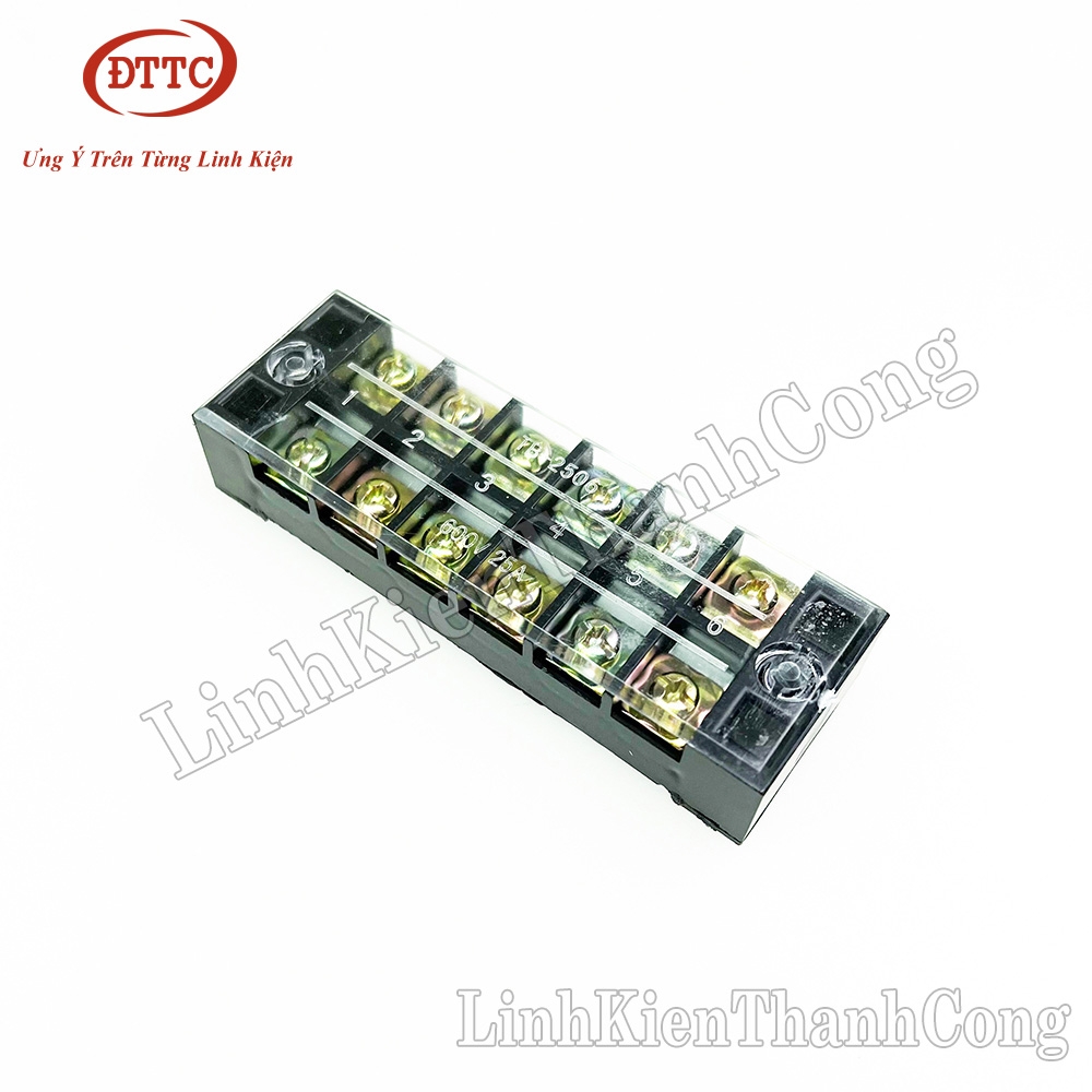 Cầu Đấu Domino 6P TB-2506 600V 25A