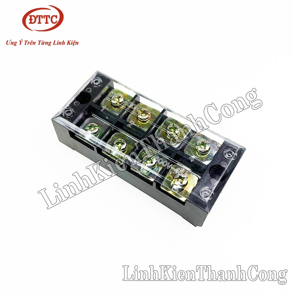 Cầu Đấu Domino 4P TB-4504 600V 45A