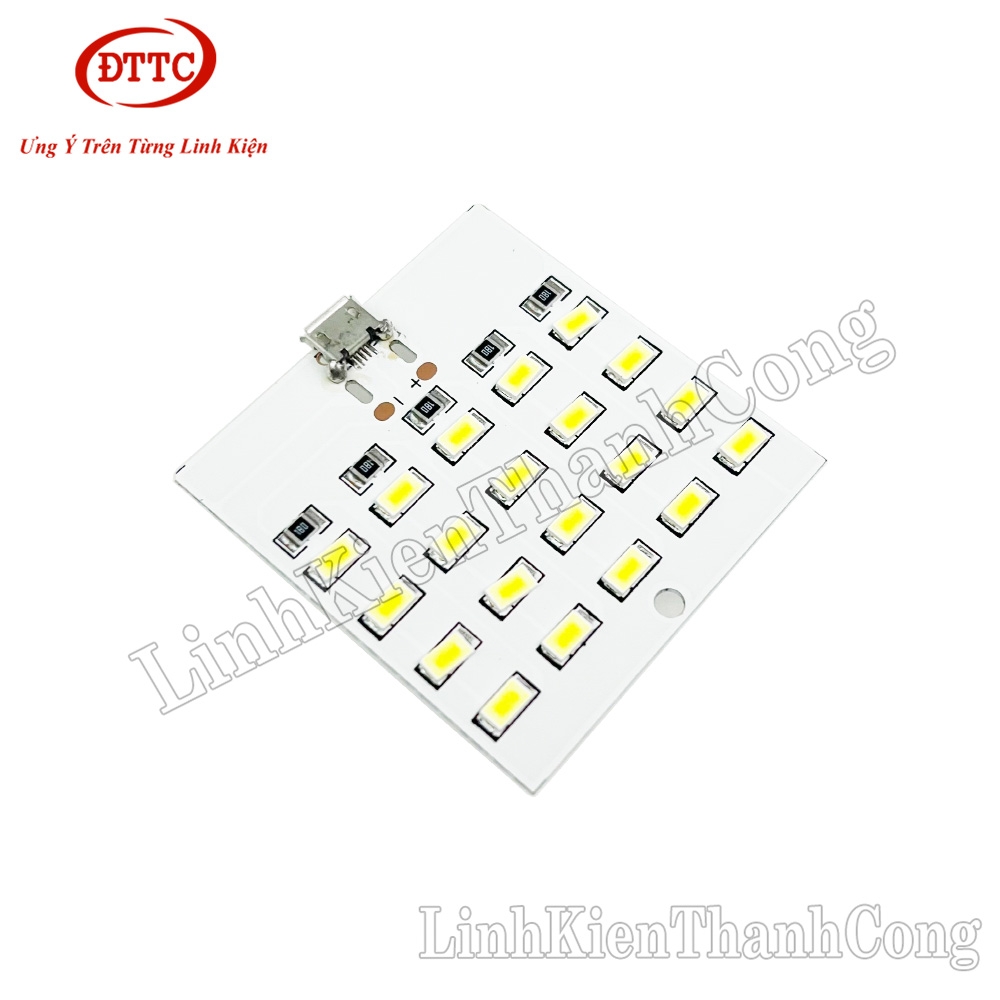 Module LED 20 Bóng Siêu Sáng Nguồn Micro USB
