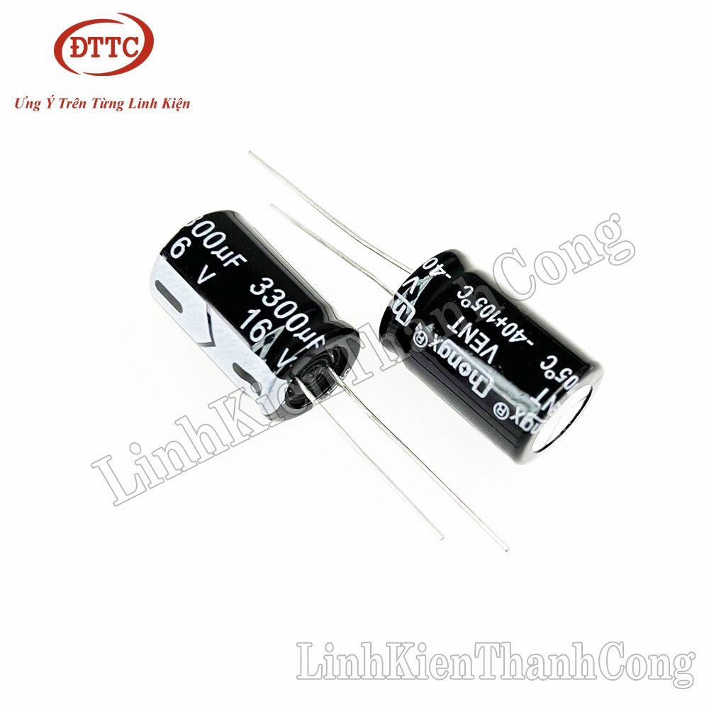 Condensatore Elettrolitico Nichicon Muse FG UFG1C332MHM &ndash; 3300uF 16V 16x35,5mm &ndash; Radiale
