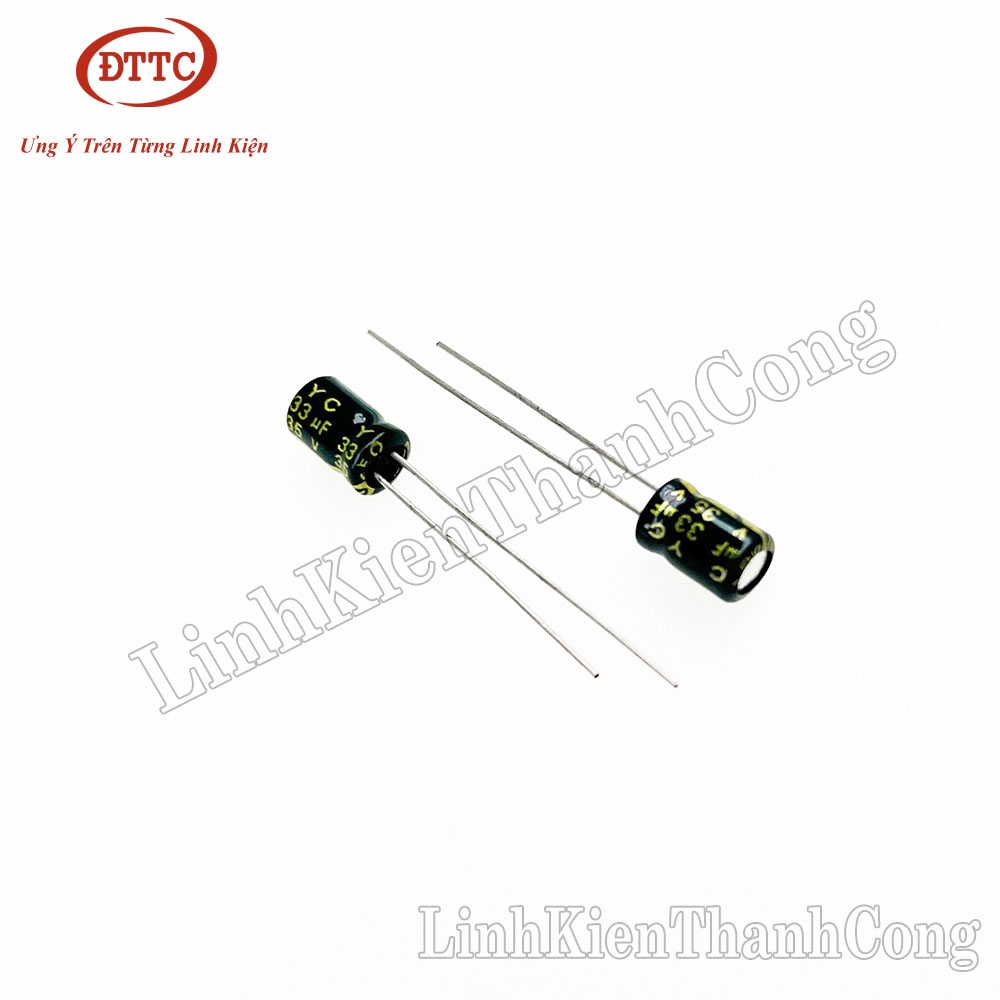 Tụ Hóa 33uF 35V (5x7mm)