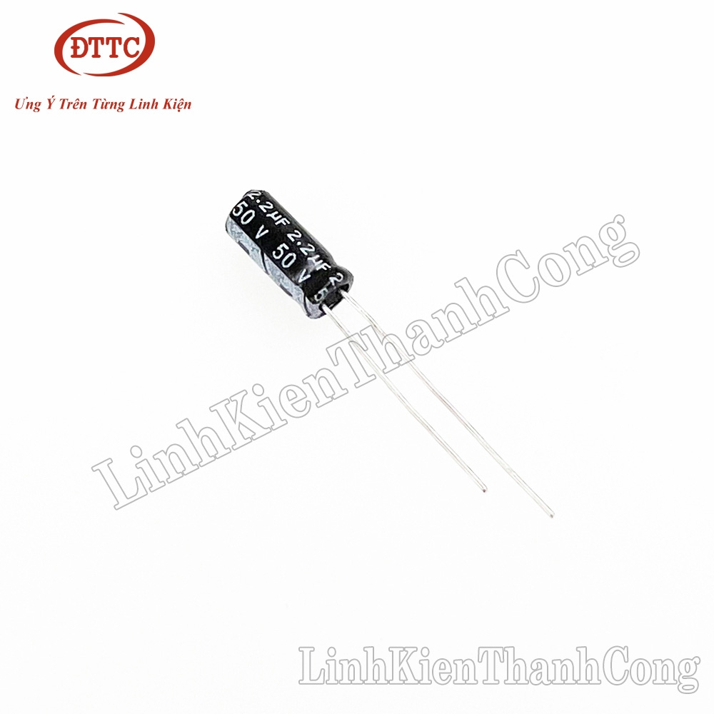 Tụ Hóa 2.2uF 50V (5x11mm)