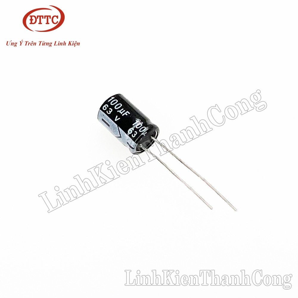 Tụ Hóa 100uF 63V (8x12mm)