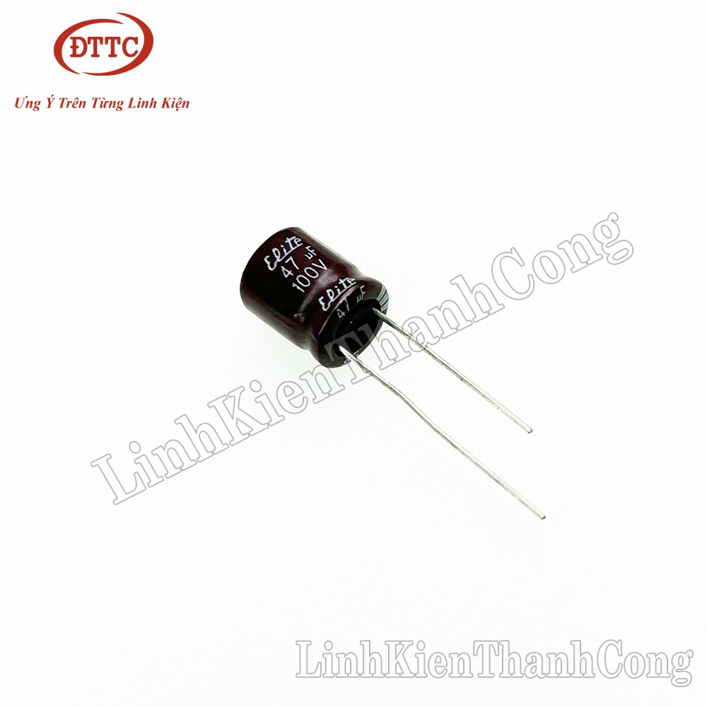 Tụ Hóa 47uF 100V (10x13mm)