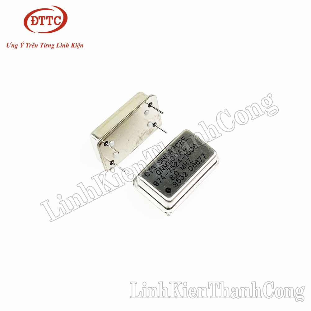 Thạch Anh 8Mhz 13x21mm 4 Chân Chữ Nhật