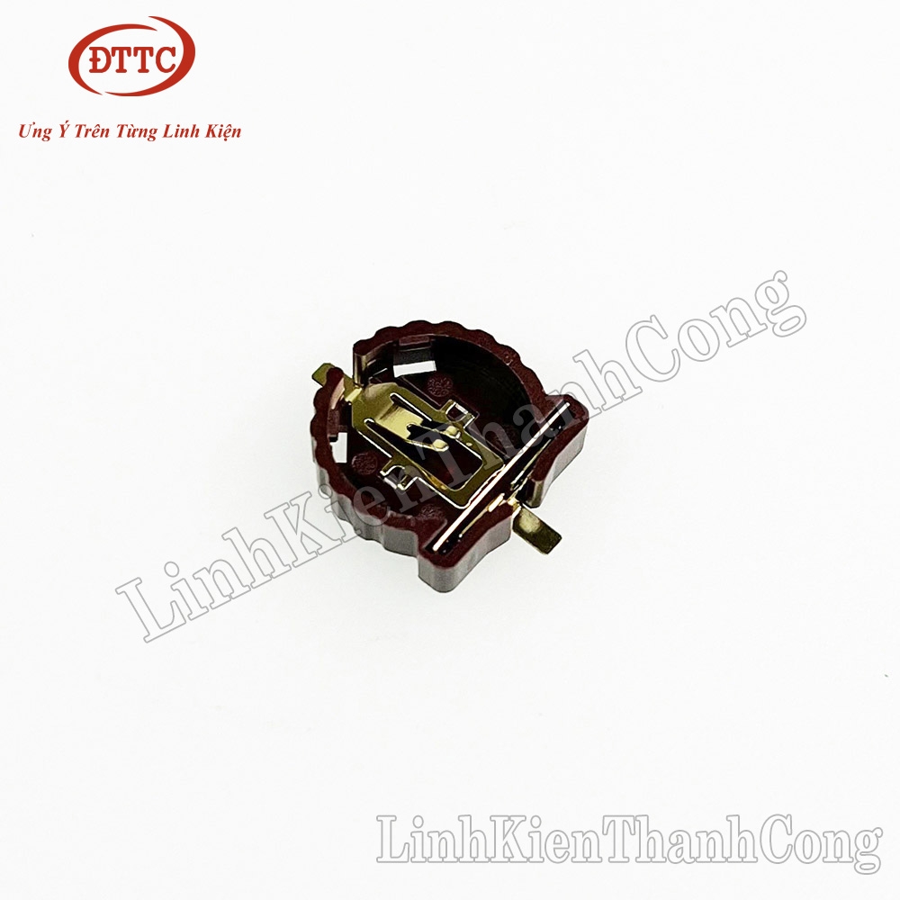 Đế Pin CMOS CR1220 Loại Dán SMD Mạ Vàng