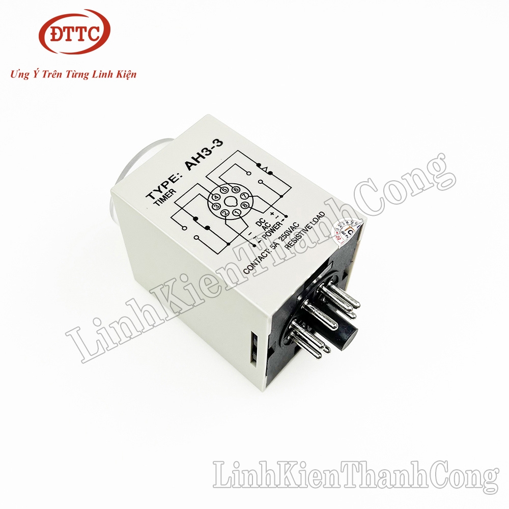 Relay Thời Gian AH3-3 220VAC 30m 30 Phút