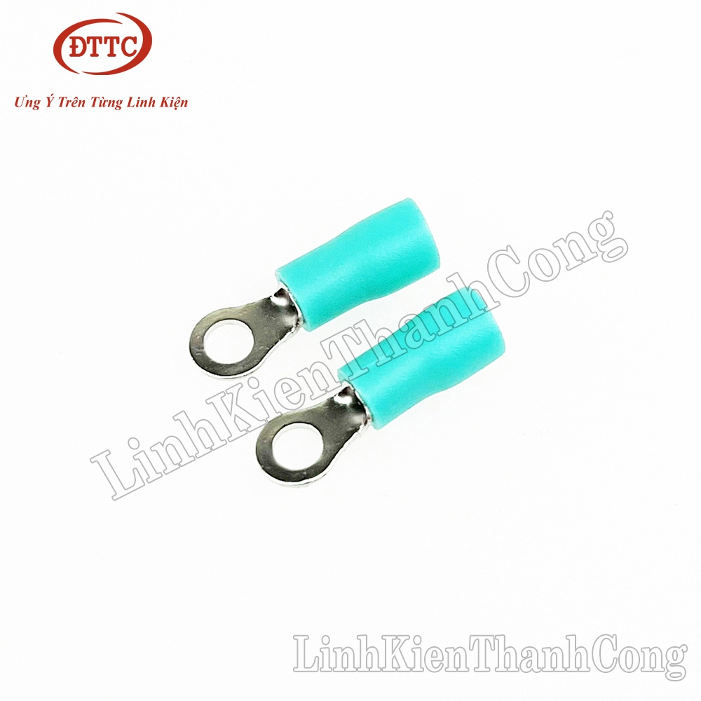 Đầu Cos Tròn RV1.25-3 Màu Xanh Lá (50 Chiếc)