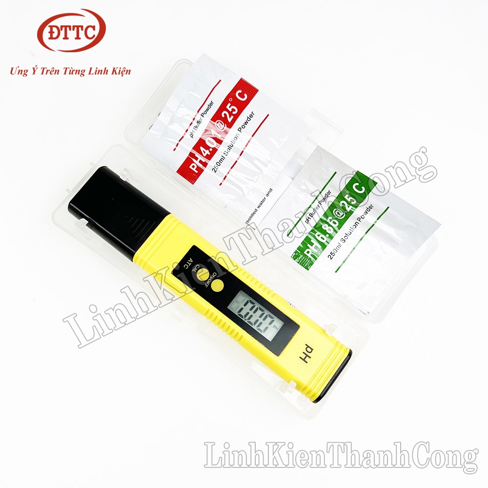 Máy Đo Độ PH Kỹ Thuật Số Có Màn Hình LCD