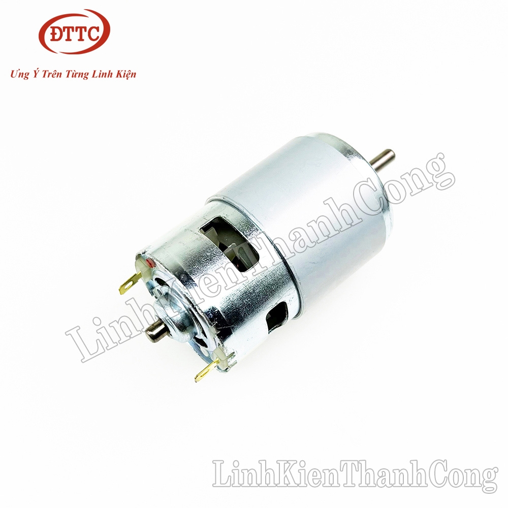 Động Cơ Motor 775 12V-24V 12000rpm Trục Tròn