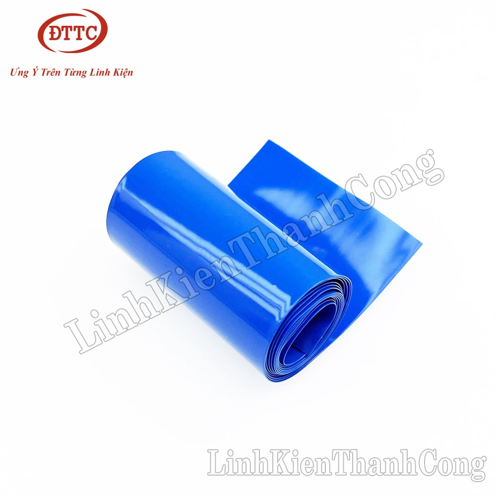 Màng Co Nhiệt PVC Cách Điện Bọc Cell Pin 50mm (1 Mét)
