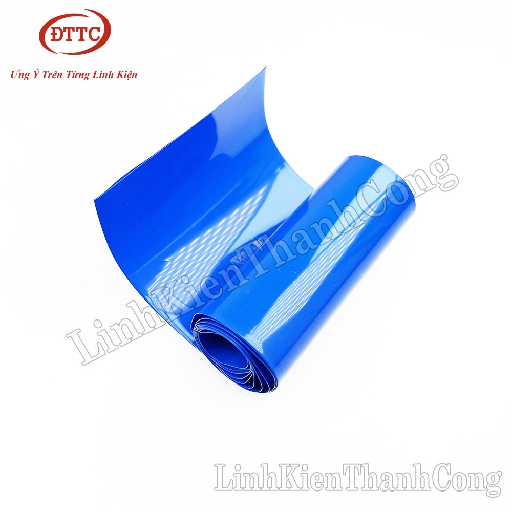 Màng Co Nhiệt PVC Cách Điện Bọc Cell Pin 90mm (1 Mét)