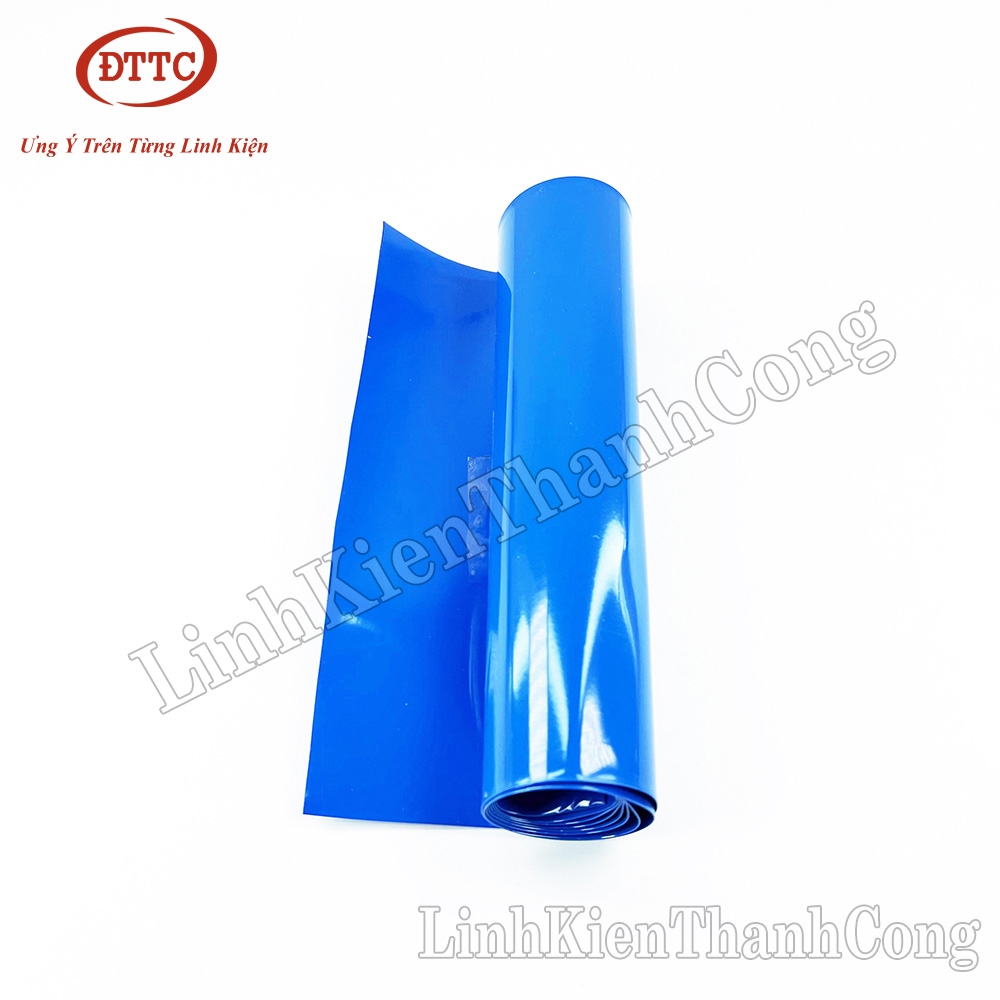 Màng Co Nhiệt PVC Cách Điện Bọc Cell Pin 200mm (1 Mét)