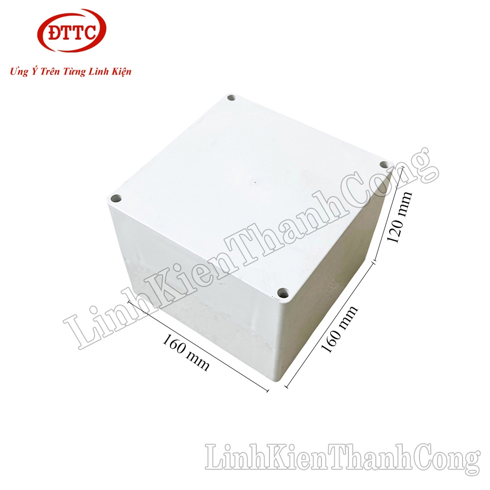 Hộp Nhựa ABS 160x160x120mm (Chống Nước IP65)