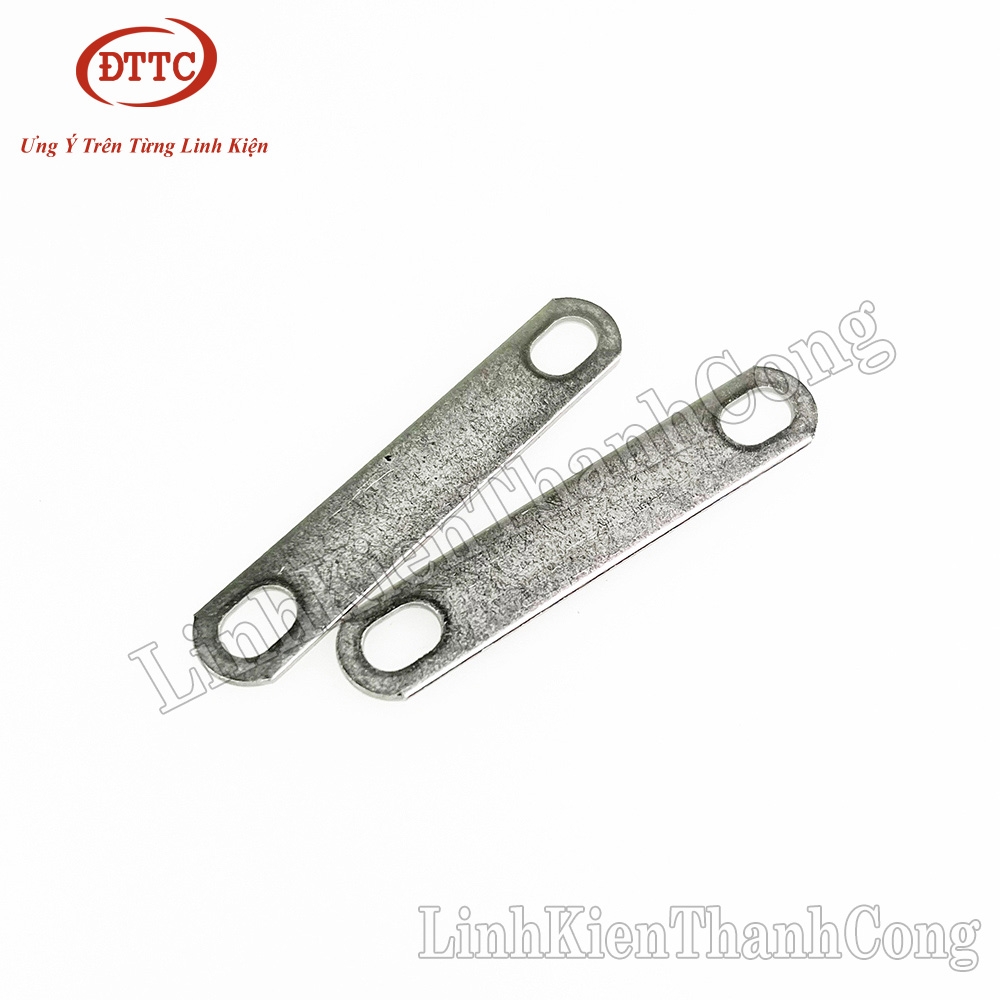 Cầu Thép Nối Pin, Khoảng Cách 2 Tâm Lỗ 50mm, Dày 1.5mm