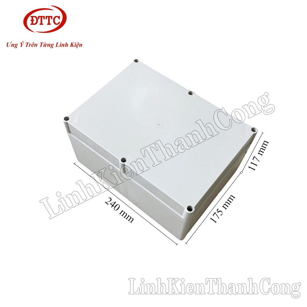 Hộp Nhựa ABS 240x175x117mm (Chống Nước IP65)