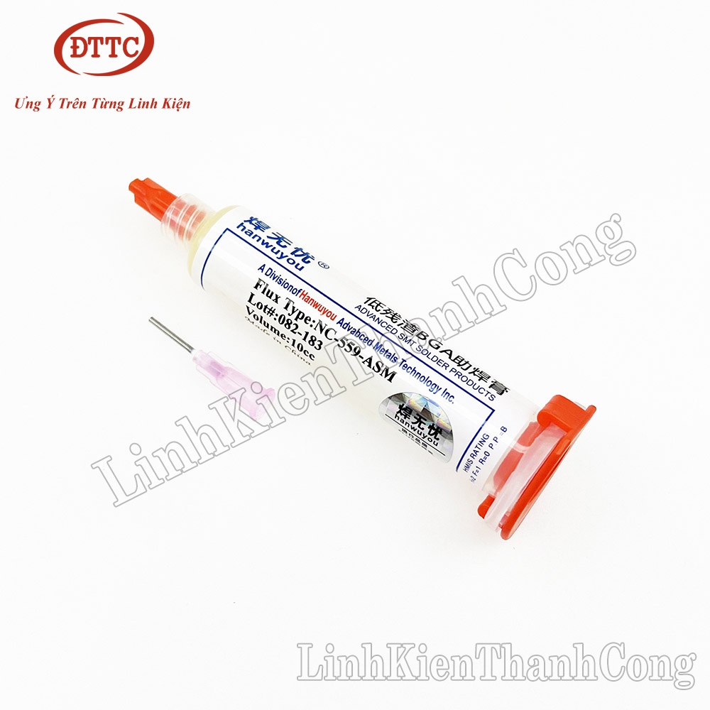 Ống Mỡ Hàn NC-559-ASM BGA HANWUYOU 10CC