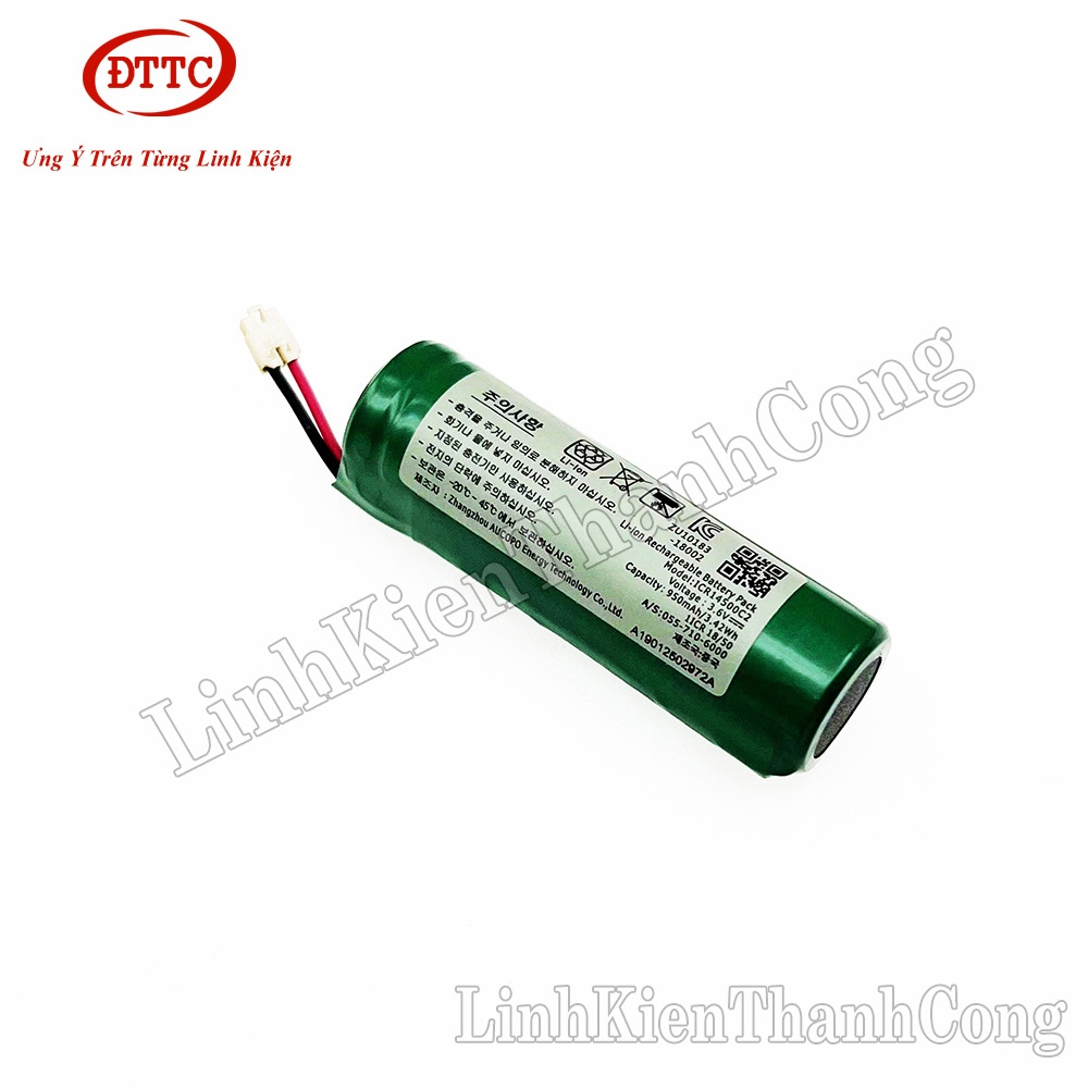 Pin 14500 (Size AA) 3.7V 950mAh Chính Hãng Kèm Mạch Bảo Vệ