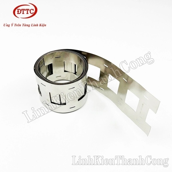 (1KG) Kẽm Gắn Pin 33140 Loại Đôi, Dày 0.15mm, Loại Dùng Khung Nhựa