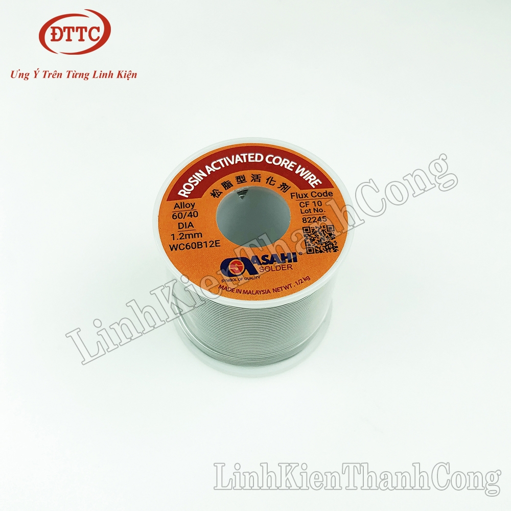 Thiếc Hàn ASAHI 60/40 500gam 1.2mm Chính Hãng