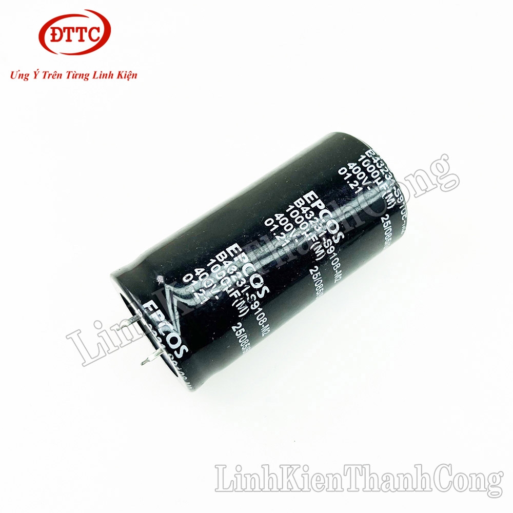 Tụ EPCOS 1000uF 400V 35x70mm
