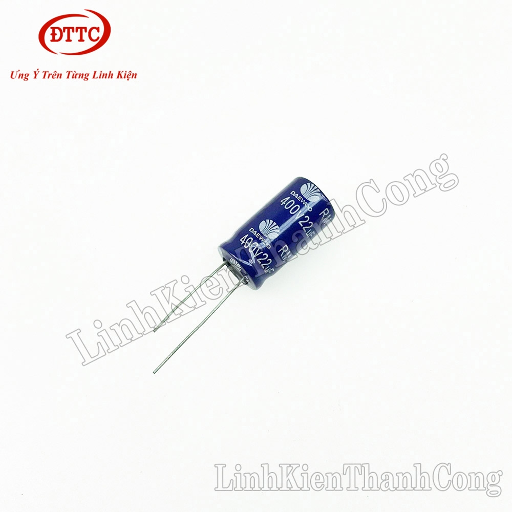 T h a daewoo 22uf 400v 13x25mm 