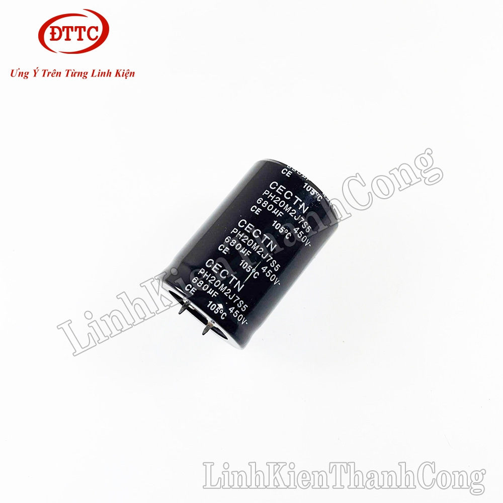 Tụ Hóa CECTN 680uF 450V 35x50mm