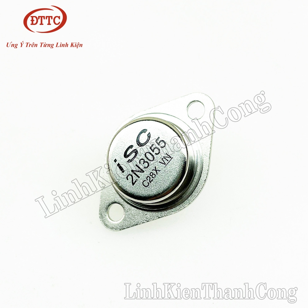 Transistor 2N3055 NPN 15A 100V ISC Hàng Tốt
