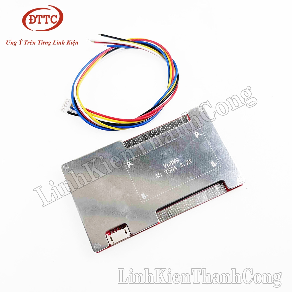 Mạch Bảo Vệ VnBMS 3.2V 4S 250A Có Nhôm Tản Nhiệt