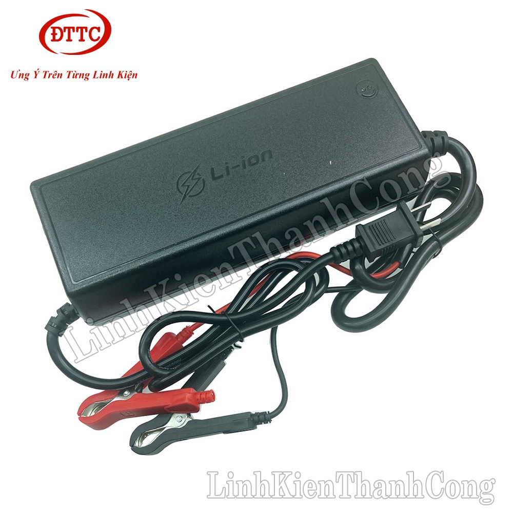 Bộ Sạc Pin Sắt OLYMPUS 4S 14.6V 30A Kẹp Đỏ Đen Vỏ Nhựa