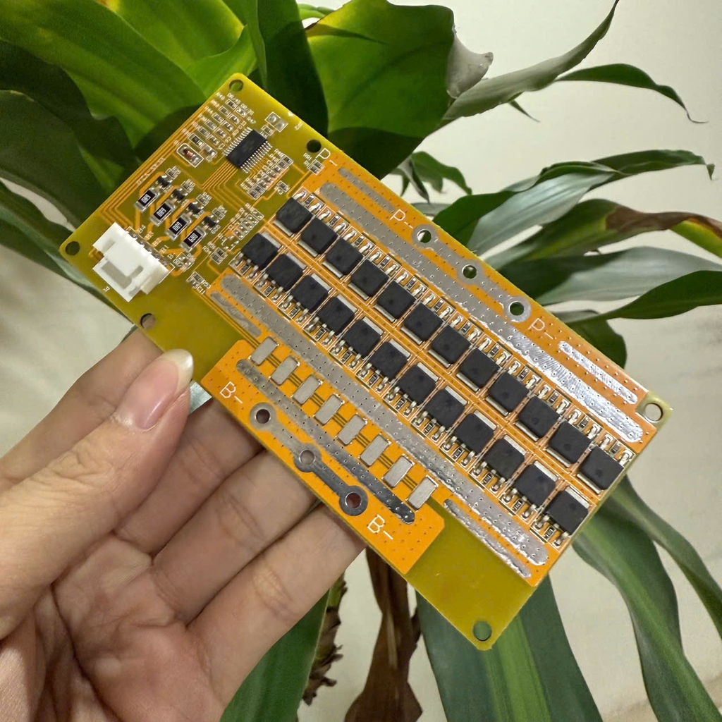 Mạch Bảo Vệ Pin BMS 3.2V 4S 130A Vàng