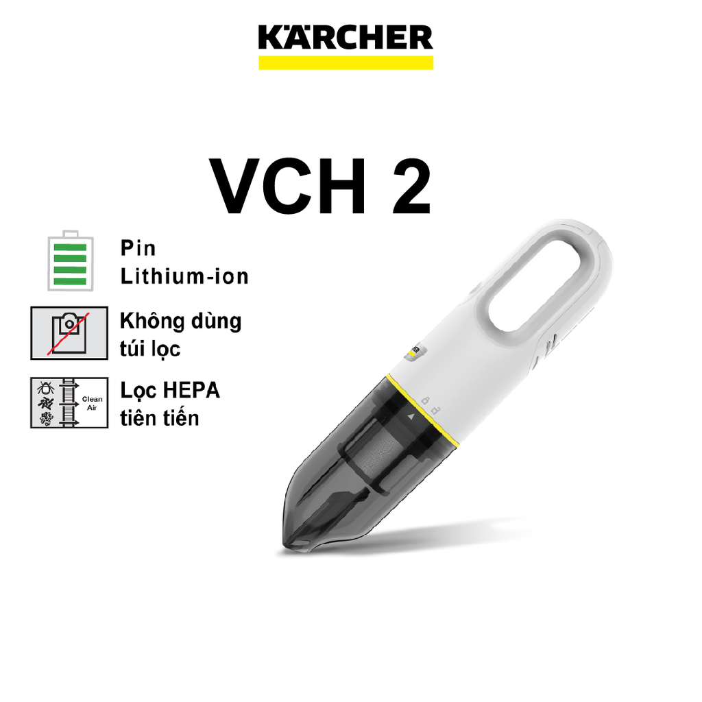 Máy hút bụi cầm tay Karcher VCH 2