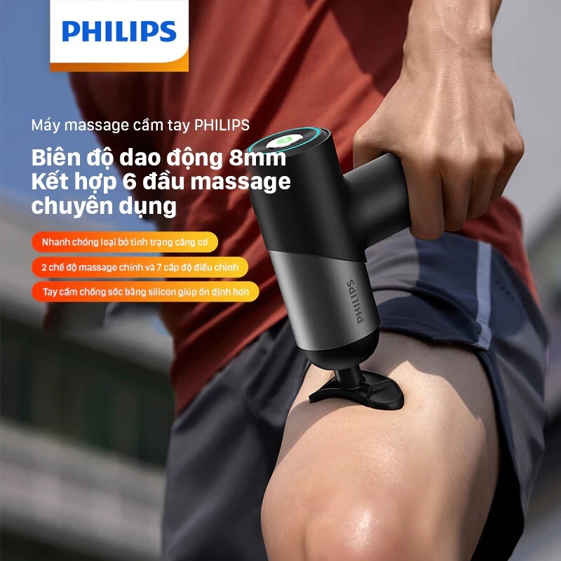 Súng massage fascial gun Philips PPM7323