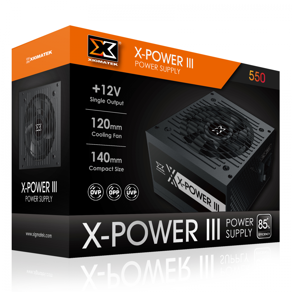 Nguồn PSU XIGMATEK X-POWER III X-550