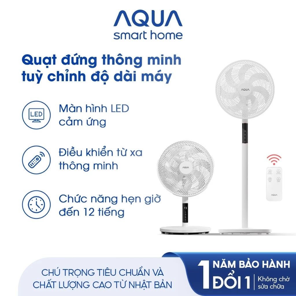 Quạt đứng AQUA AQS-FED3502R(W)-VN