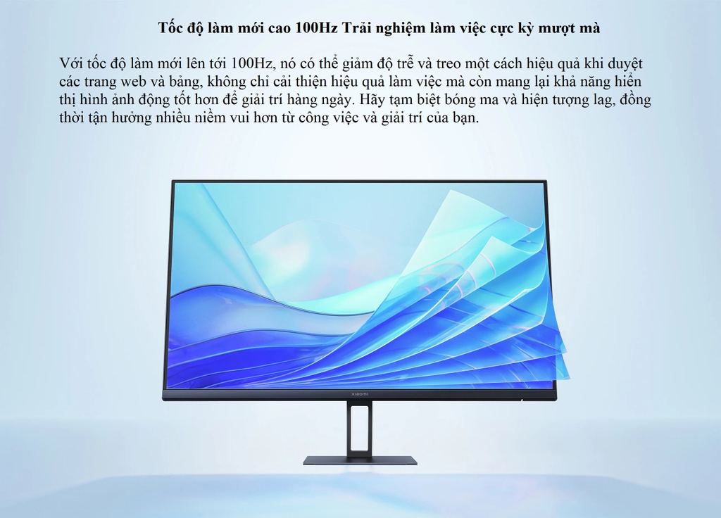 Monitor Xiaomi A24i 23.8 Pulgadas FHD 100Hz - Pantalla 1920x1080