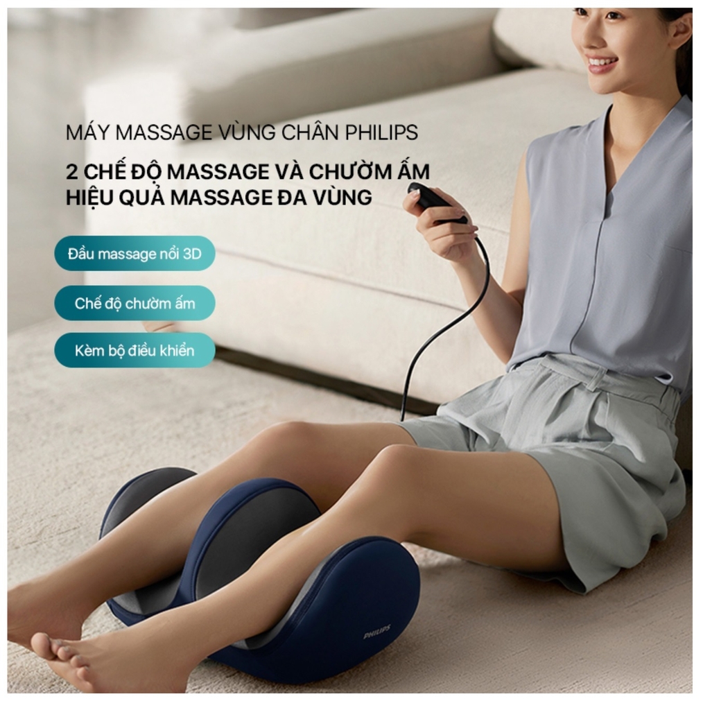 Máy massage chân Philips PPM6331 - Hàng chính hãng
