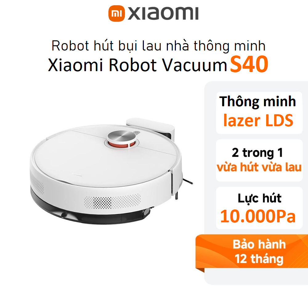 Robot hút bụi lau nhà Xiaomi Robot Vacuum S40 EU(BHR084AEU)