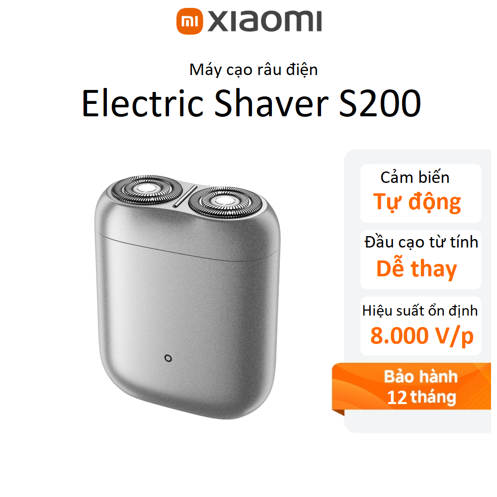 Máy cạo râu Xiaomi Electric Shaver S200 Silver GL (BHR9523GL)
