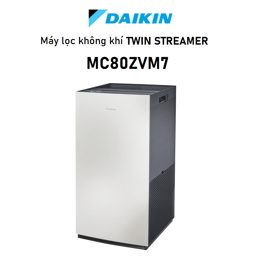 Máy lọc không khí Daikin MC80ZVM7 TWIN STREAMER Diện tích lọc 62m2